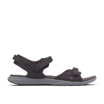 Columbia Sandalen Dames, Leather Ankle Strap DonkerGrijs, 58MWRDTNK
